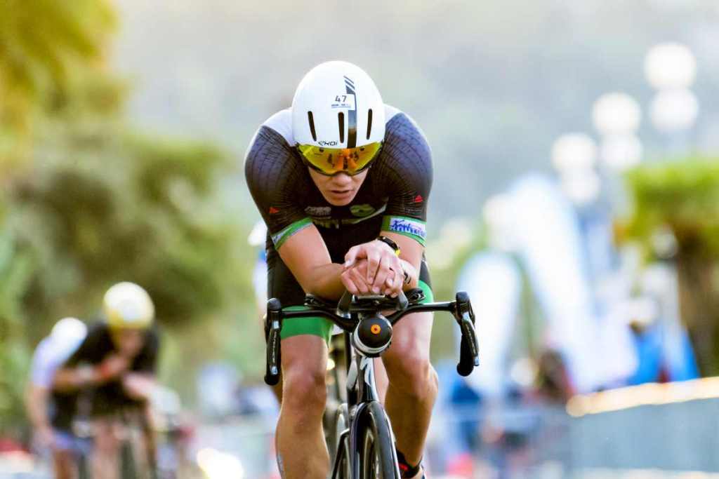Bici da triathlon Gustav Iden al Mondiale di NIzza