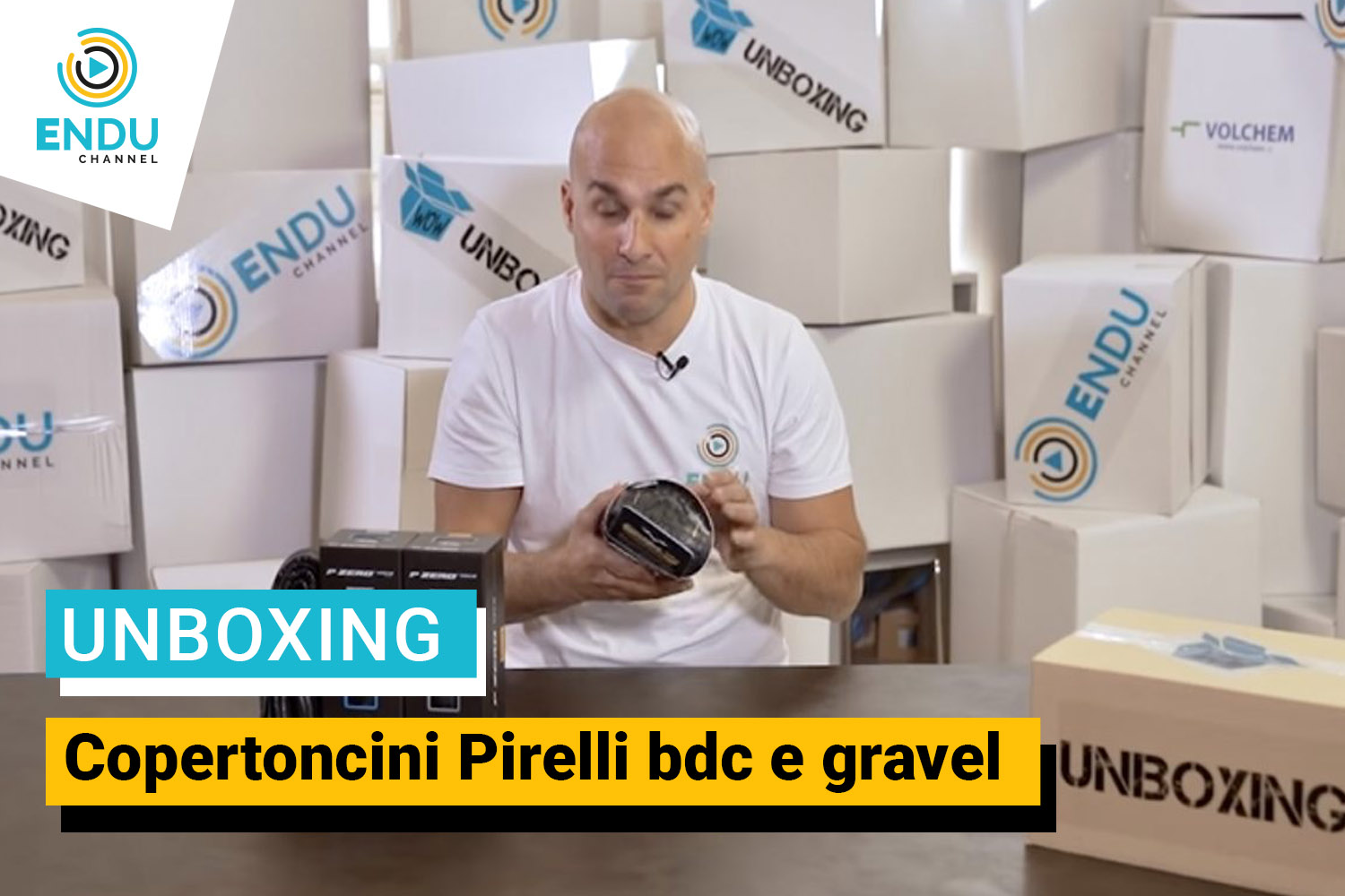 La tecnologia Pirelli, estate o inverno: Unboxing copertoncini BDC o gravel  - ENDUchannel