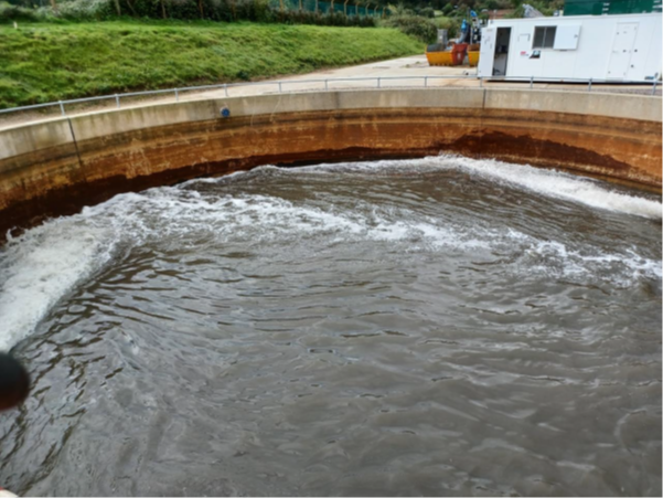 Hungerford sewage treatment works