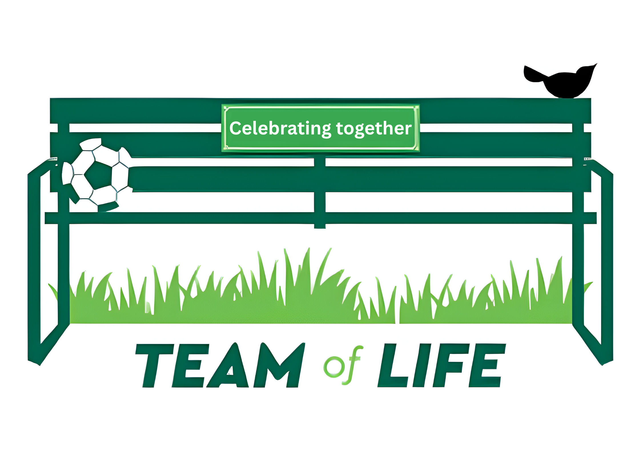 Team of Life logo: Celebrating together
