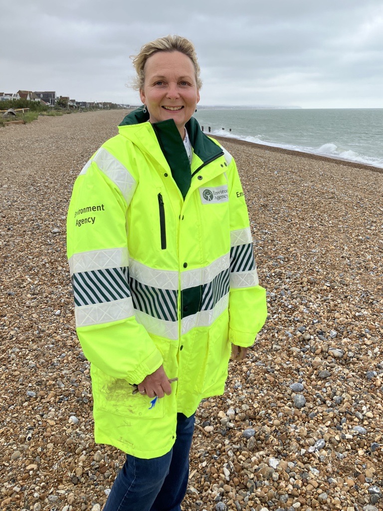 Amber Carr, the Pevensey Beach Manager