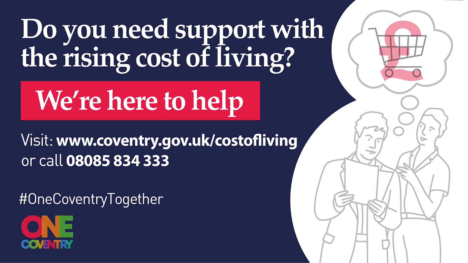 Cost of living and wellbeing support Continued financial