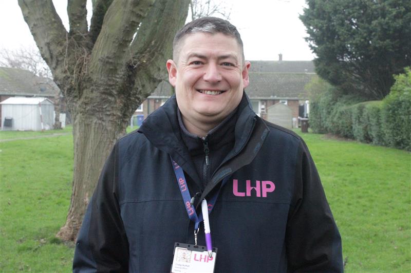Team member, Craig Nuttall