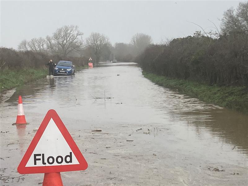 Flooding in Bassetlaw District - Storm Babet, October 2023.