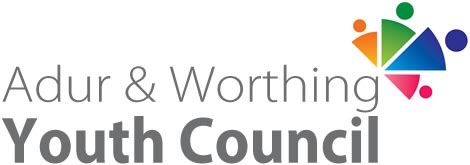 Adur & Worthing Youth Council logo.