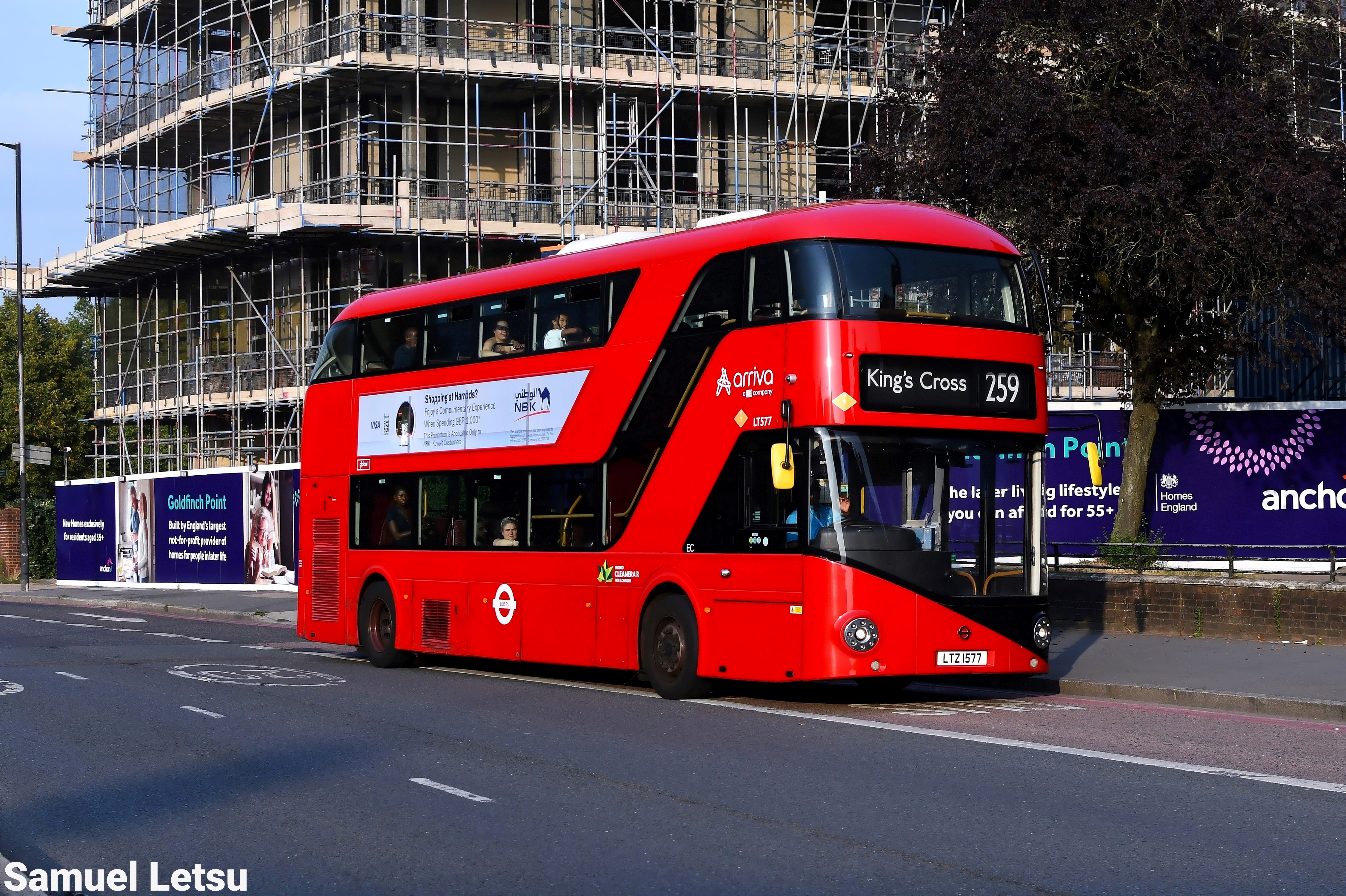 Image of route 259 bus