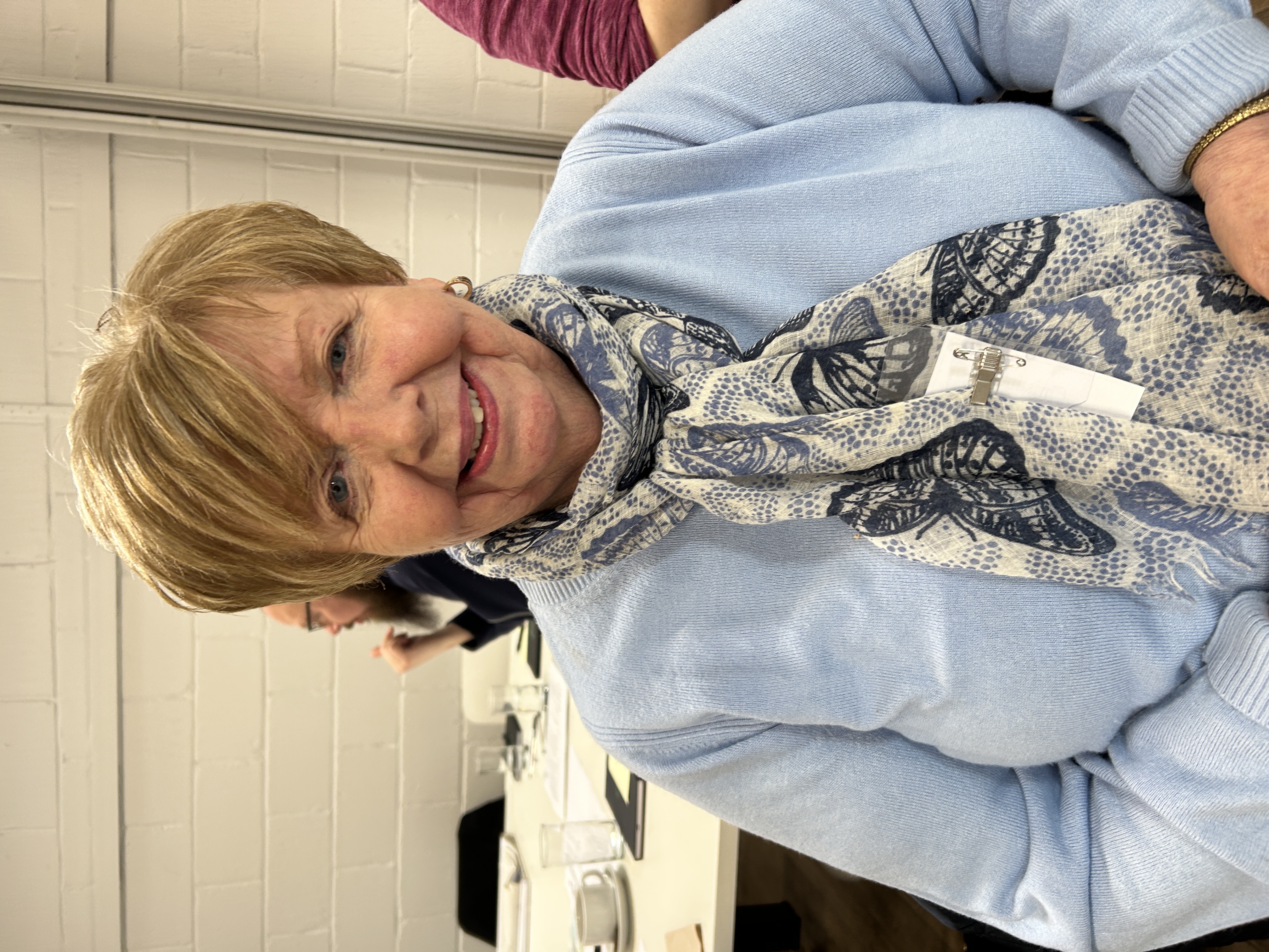 Team member, Christine, from Upper Cwmbran 