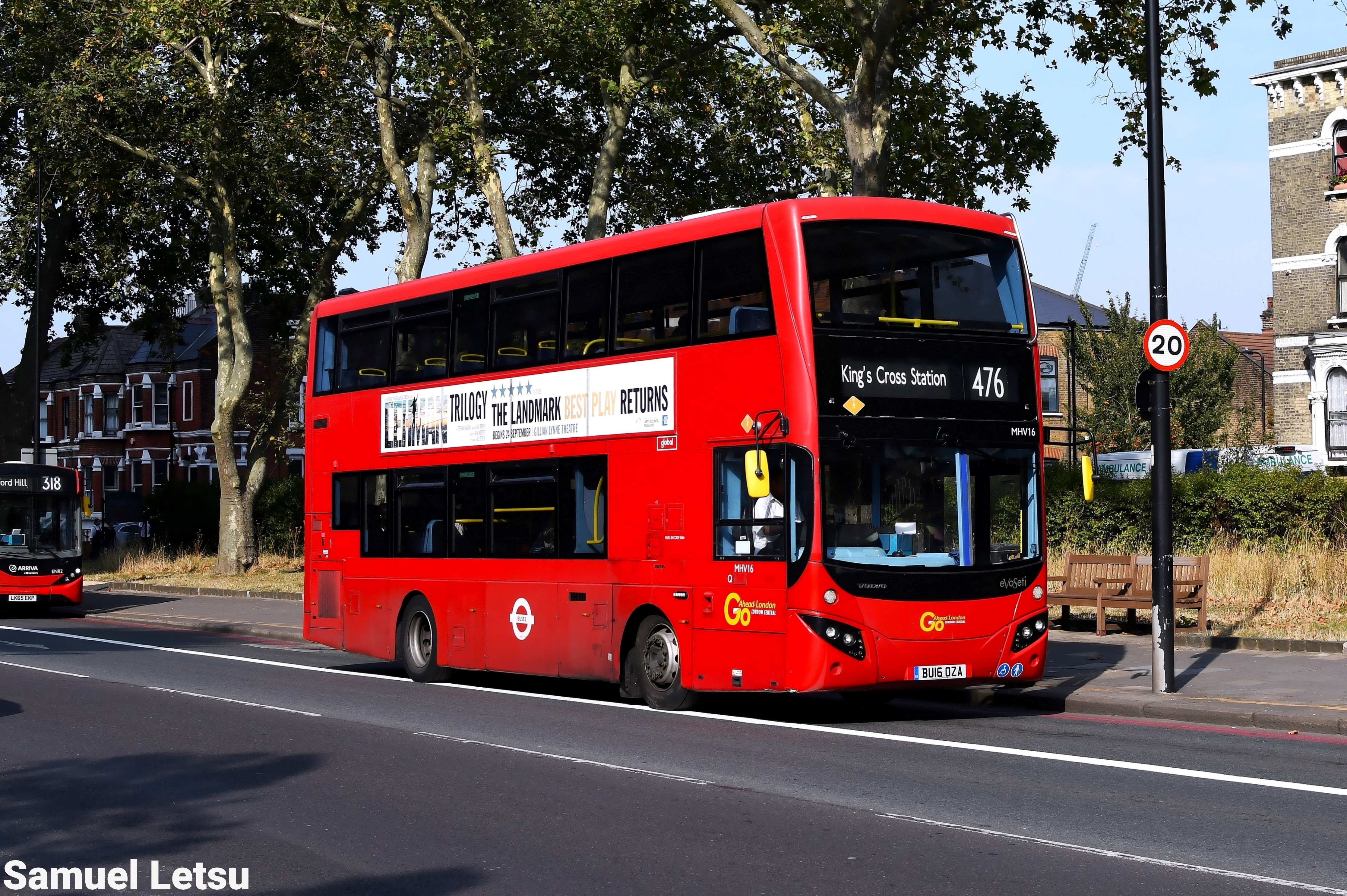 Photo of route 476 bus