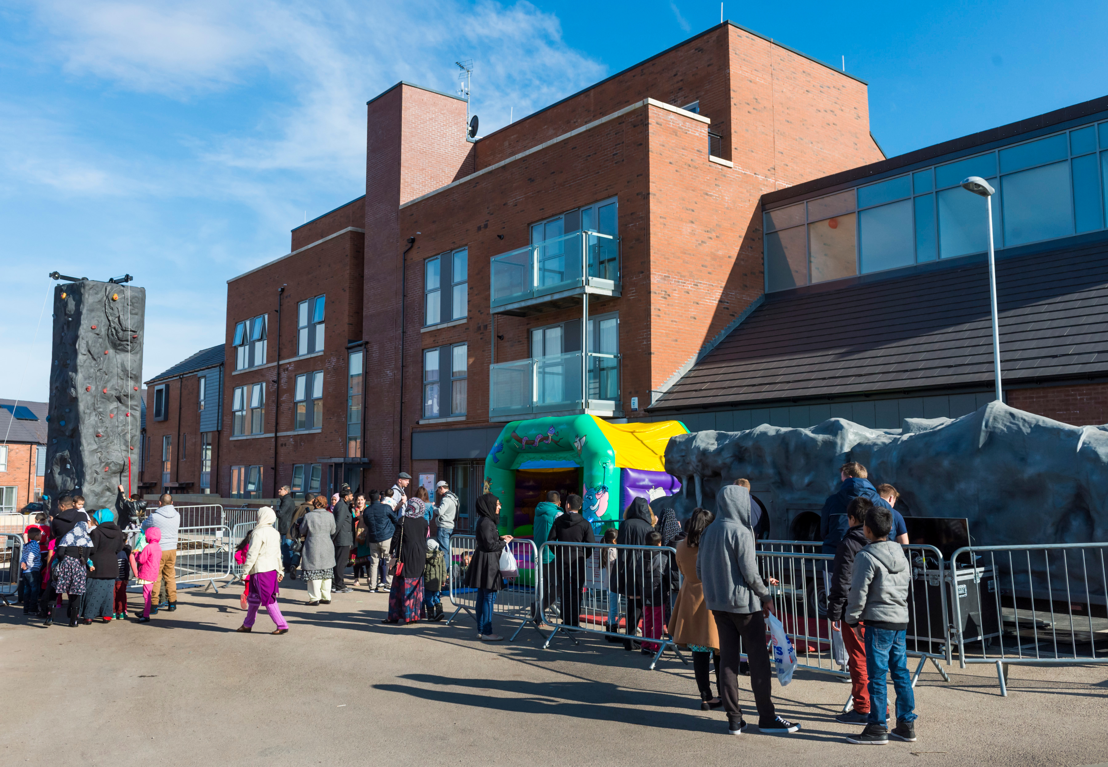 Image of a community event in Oldham