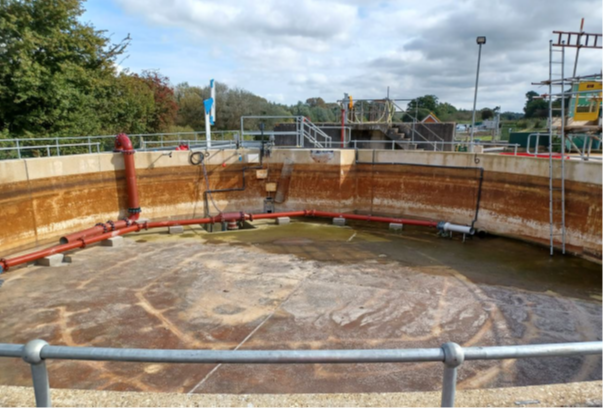 Hungerford sewage treatment works