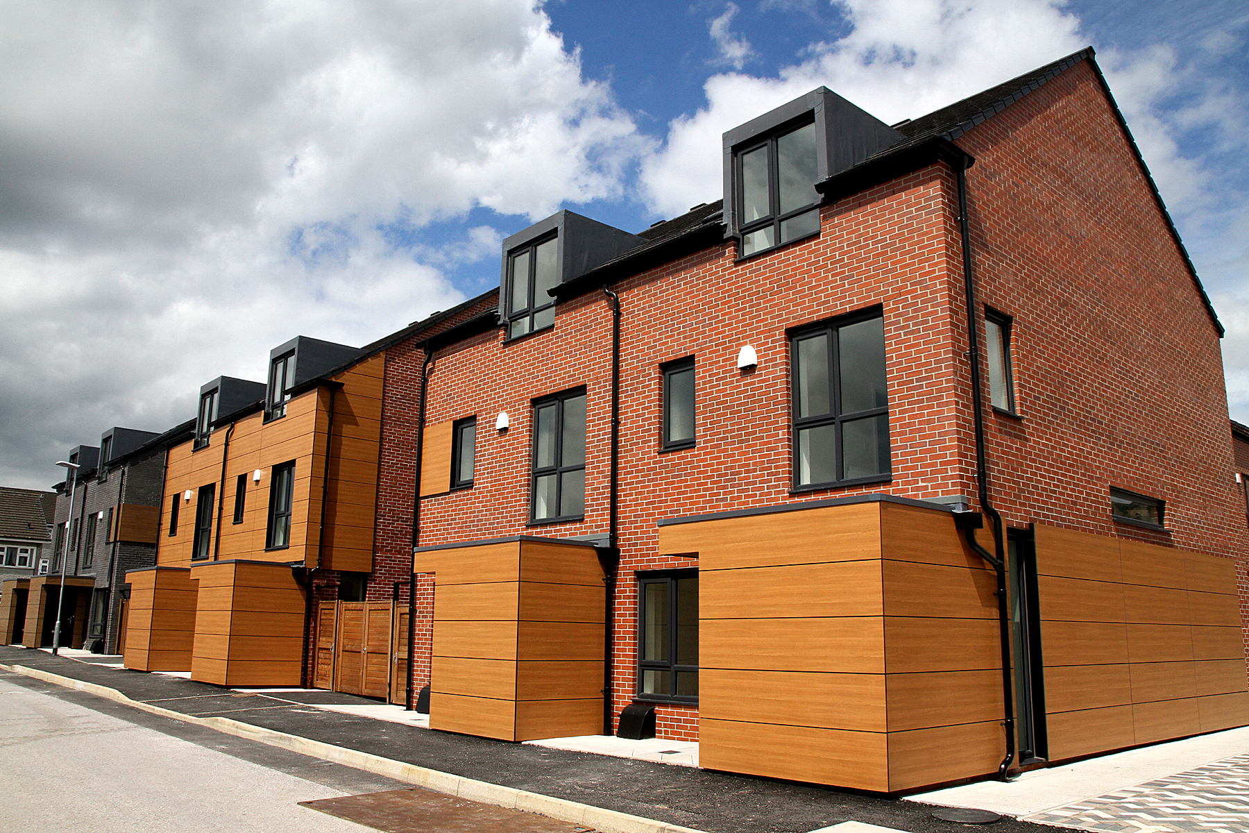 Image of new homes in St Mary's Oldham