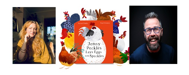 Meet the Author & Illustrator Jenny Peckles lays eggs with speckles: Rachel Emily and Paul Delaney