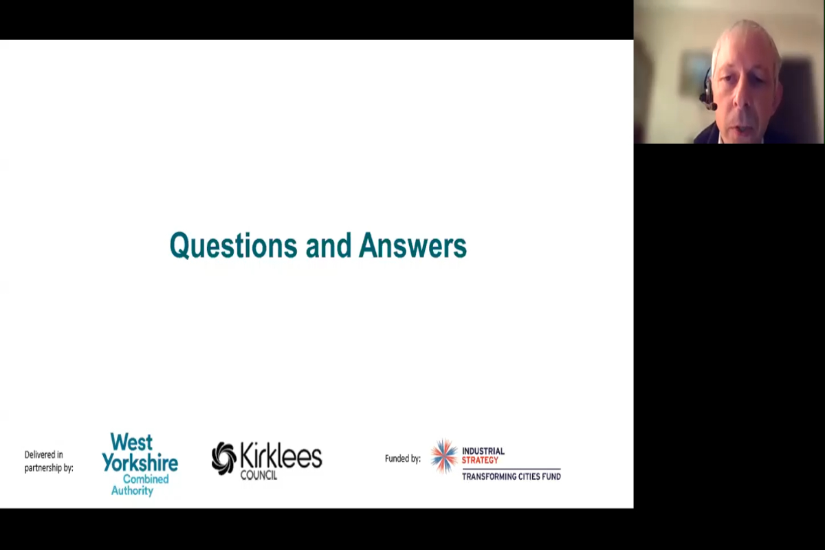 Online Q&A event recording