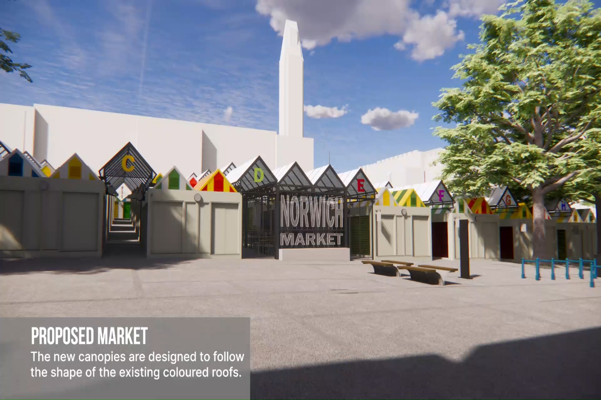 The proposed market design 3D fly-through