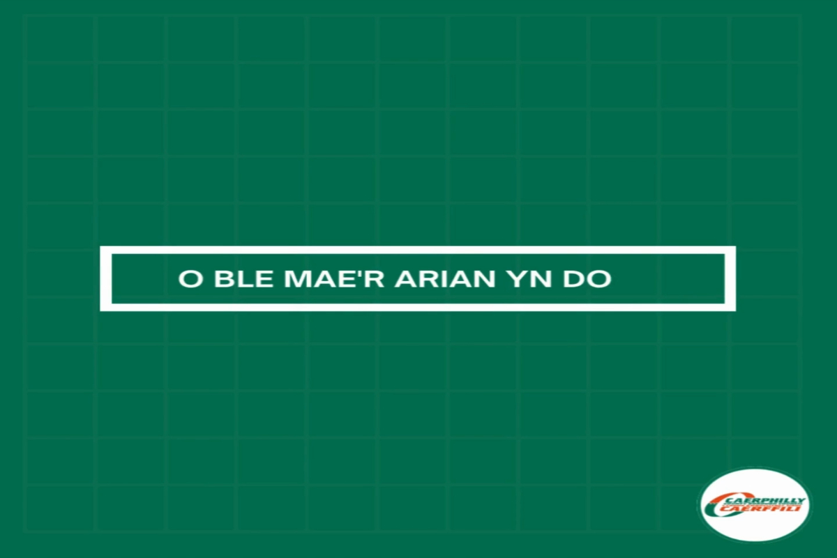 O ble mae'r arian yn dod?