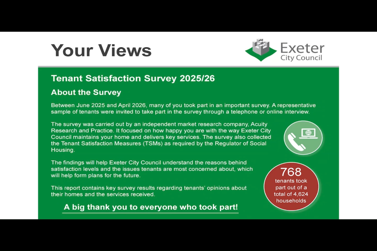 Tenant Satisfaction Measures 2025-26