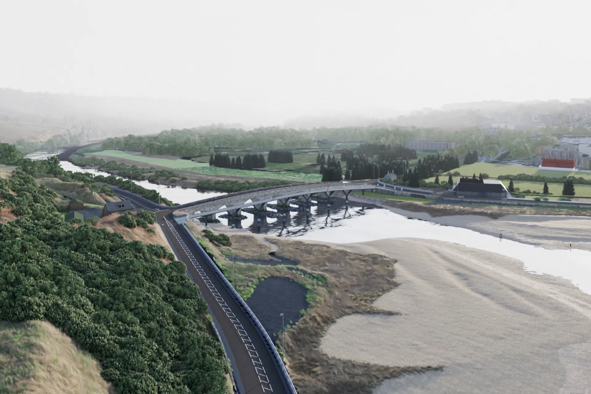 River Deveron Bridge Video