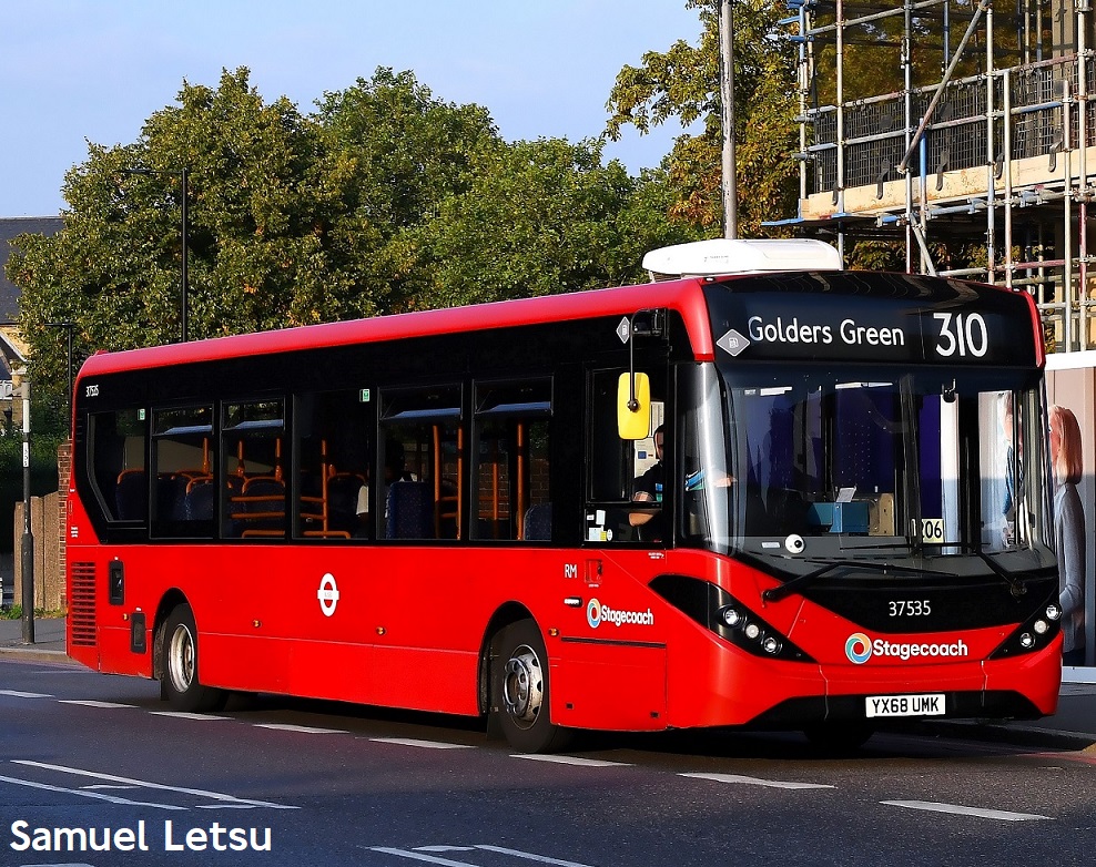 Picture of route 310 bus