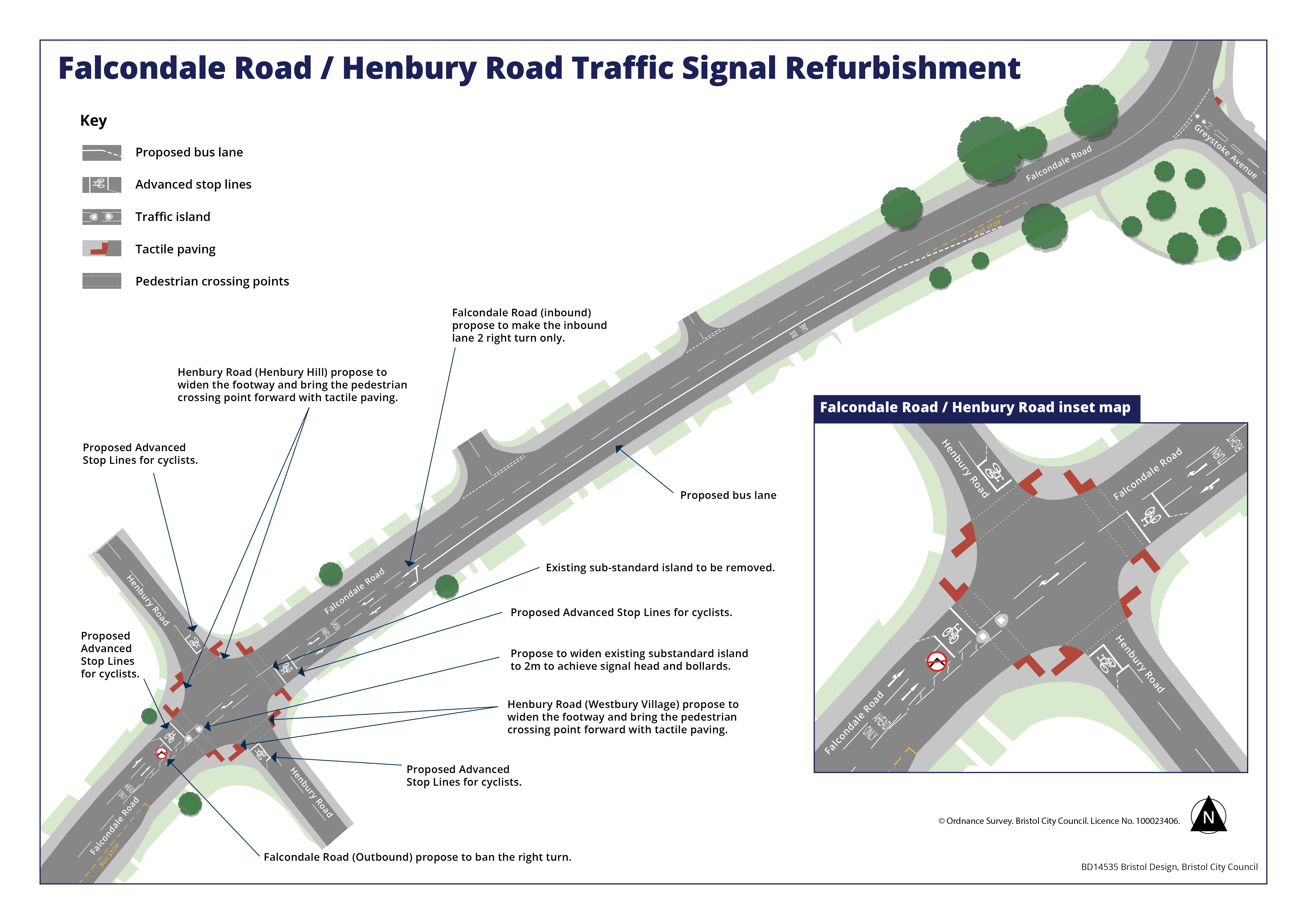 Falcondale Road/ Henbury Road Junction engagement Ask Bristol