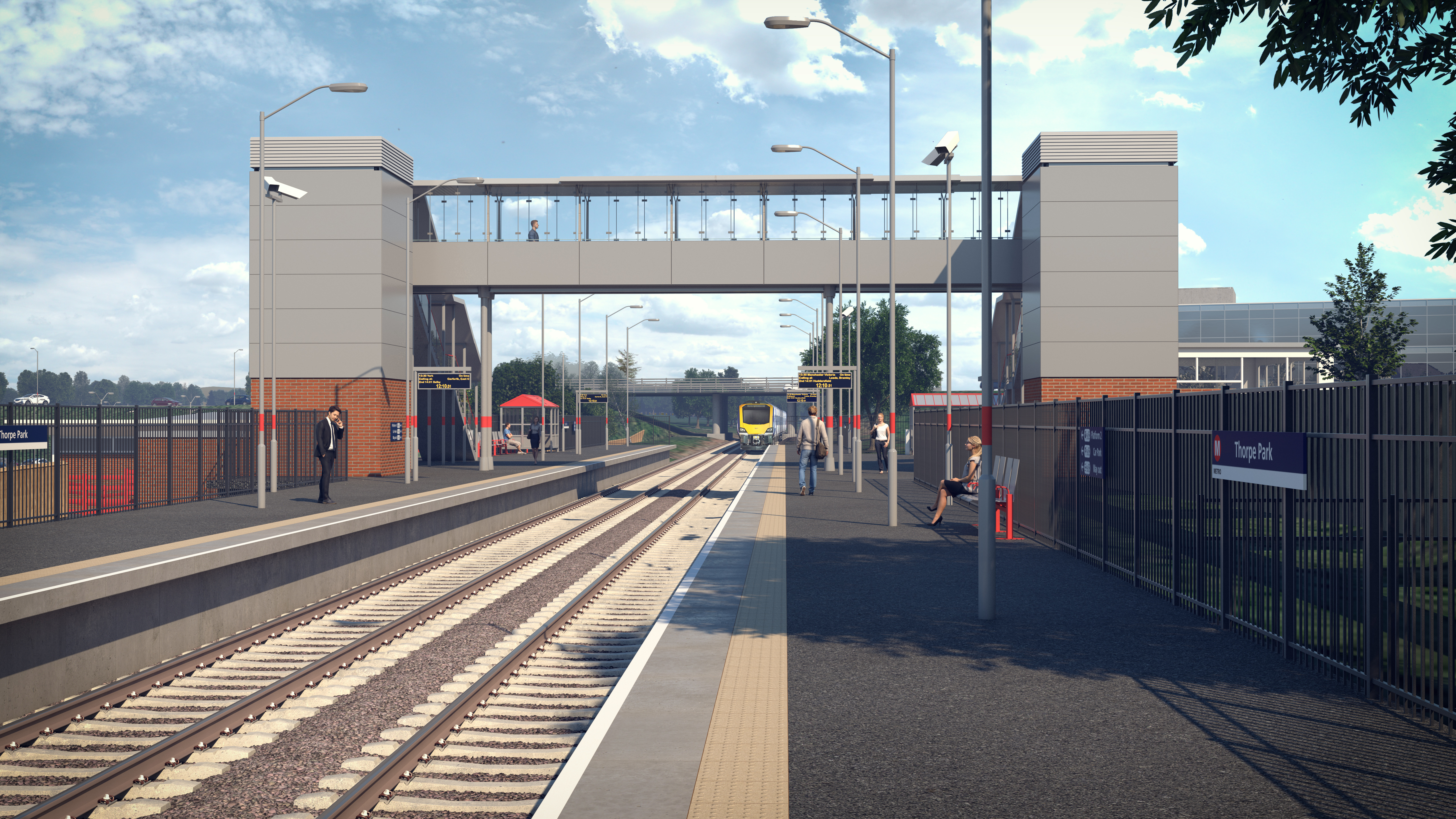 Thorpe Park Rail Station Your Voice