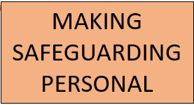 Banner reading Making Safeguarding Personal