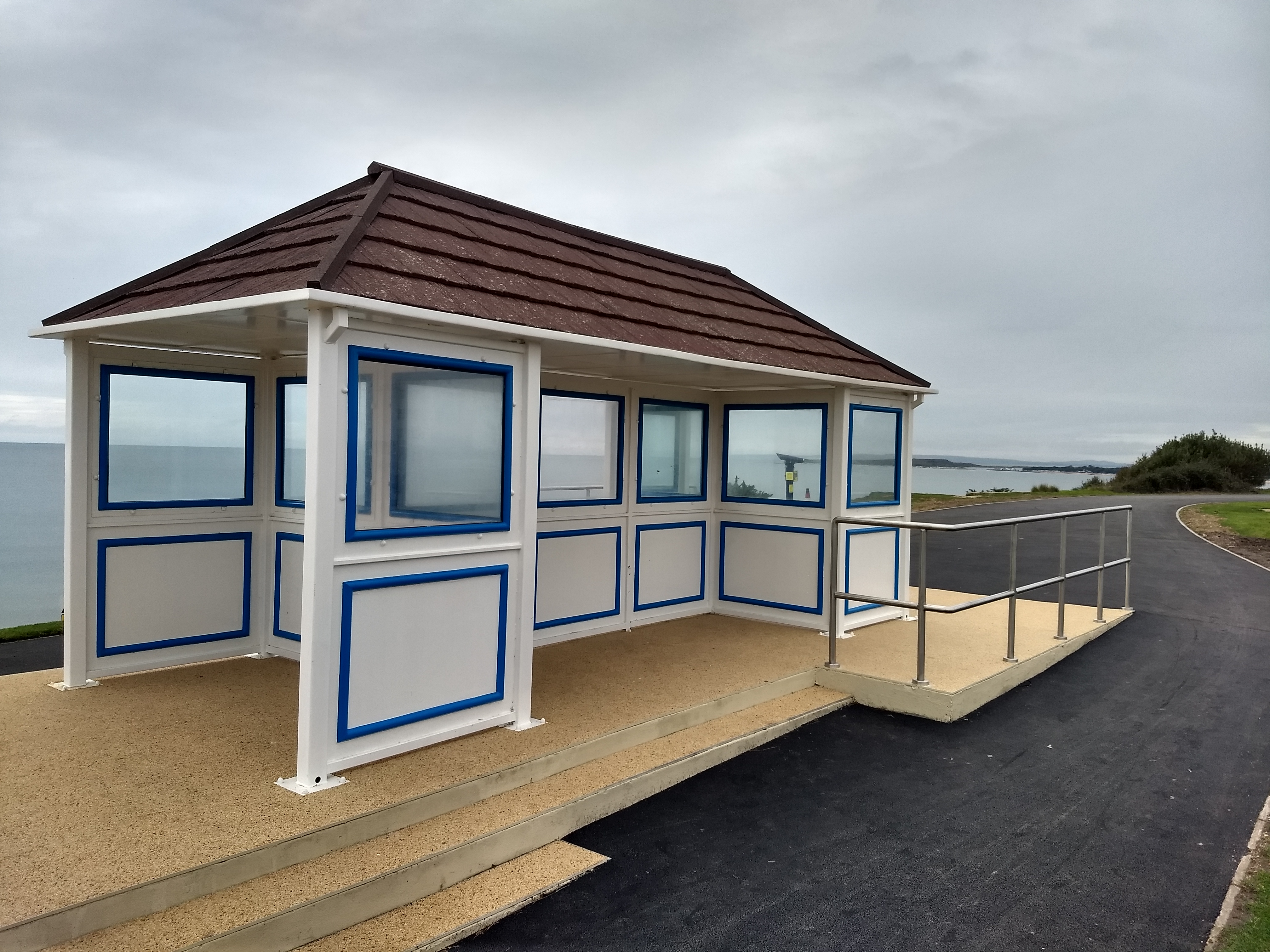 Highcliffe cliff top shelter improvements Dorset Coast Have Your Say