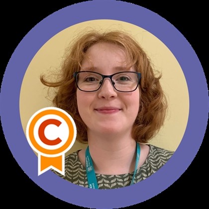 Team member, Charlotte Woodward