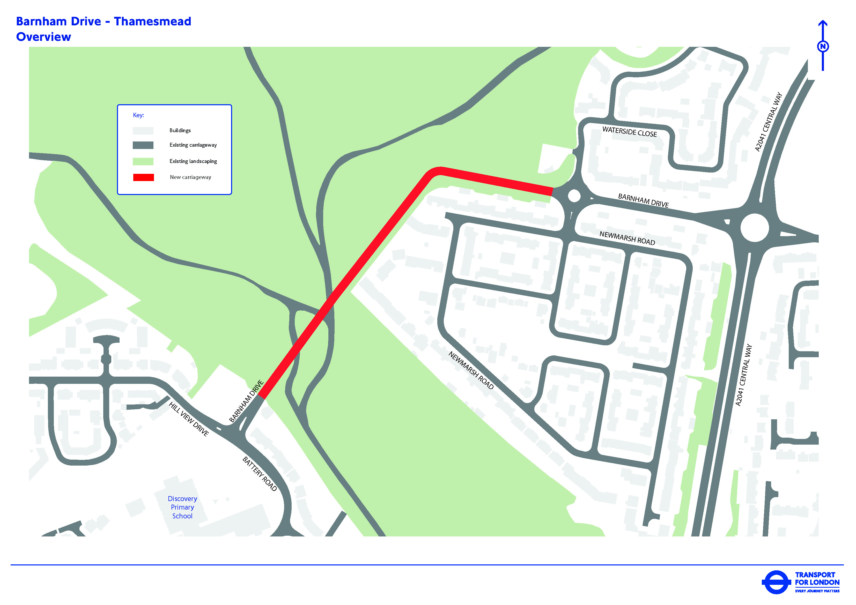 Overview map of the proposed changes