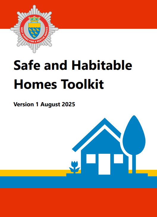 Image front page of safe and habitable homes toolkit guidance
