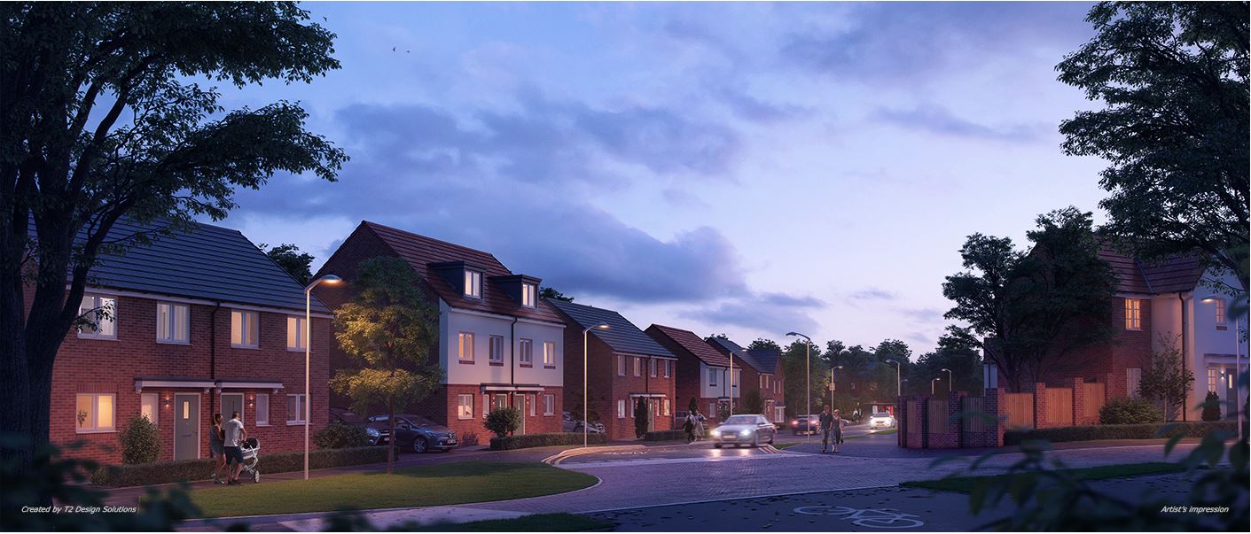 Homes England Visits Skylarks Grange V.I.P event. Transforming