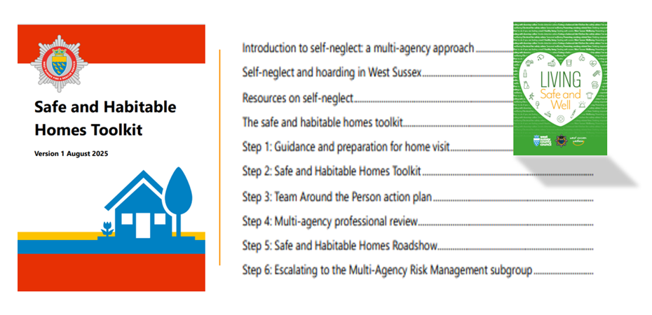 Toolkit cover and step-by-step index from inside booklet