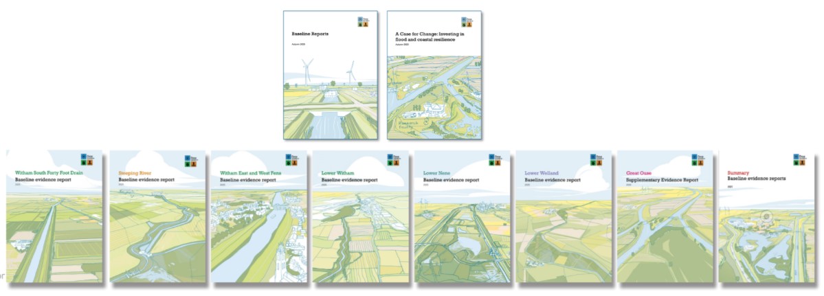 Image showing front covers of the reports