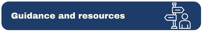 Guidance and resources.