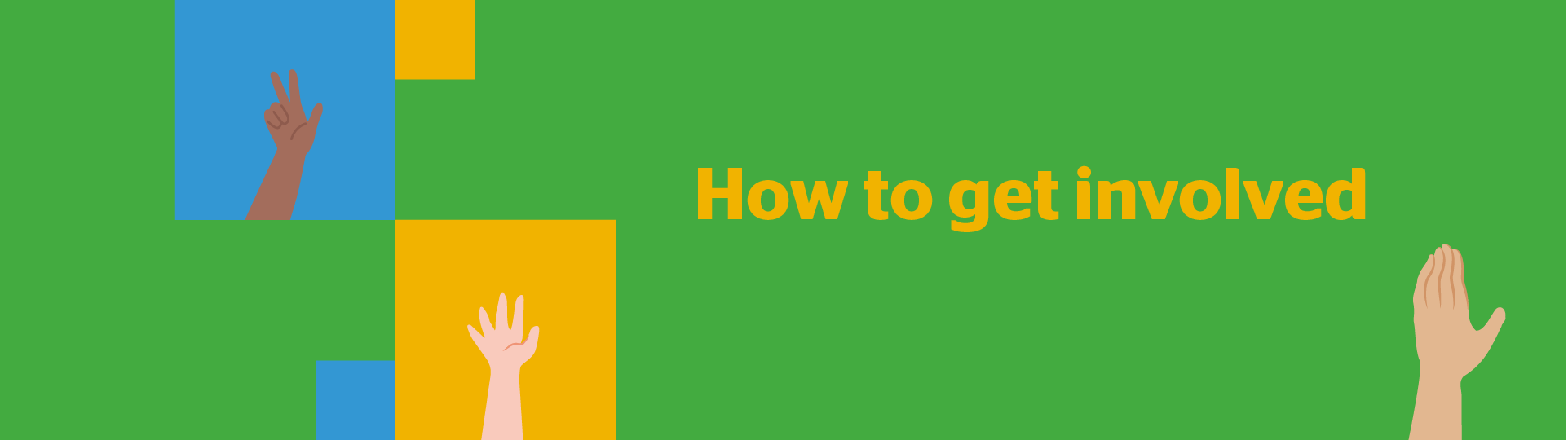 How to get involved