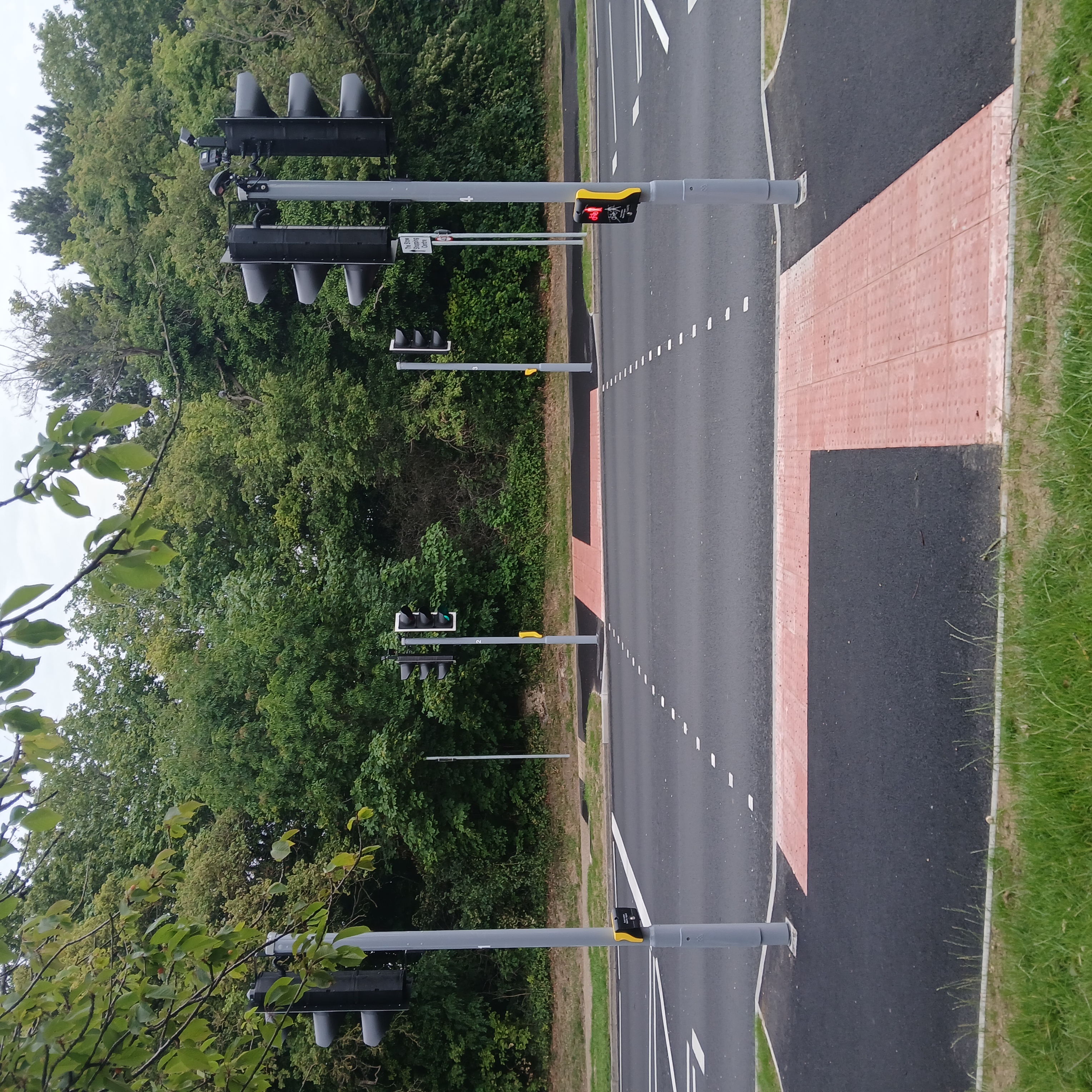 Photo of a new toucan crossing near the Howard Way roundabout in Harlow