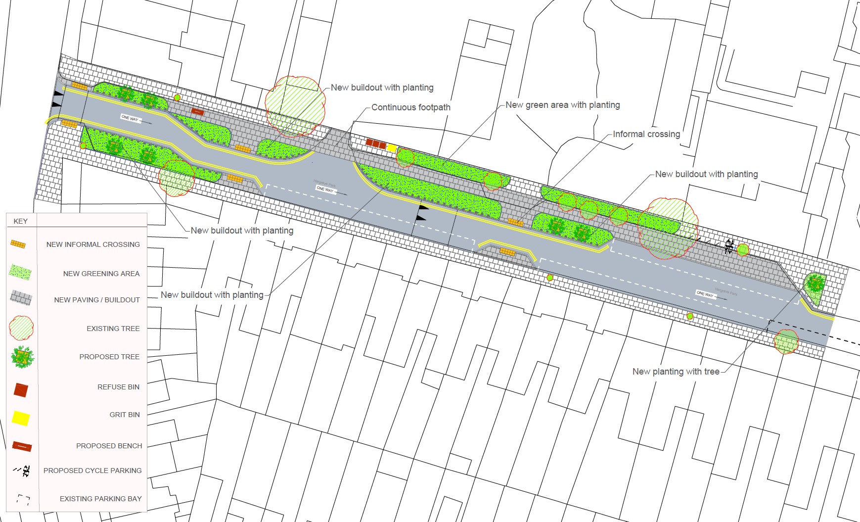 Proposed design for Hargrave Park