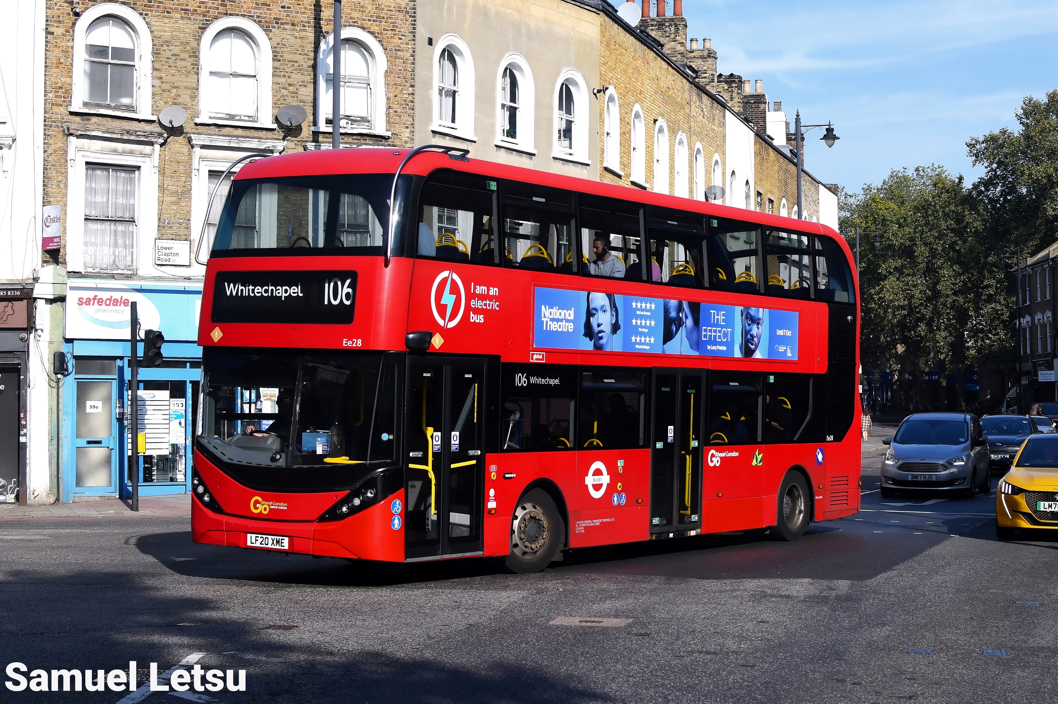 Image of route 106 bus