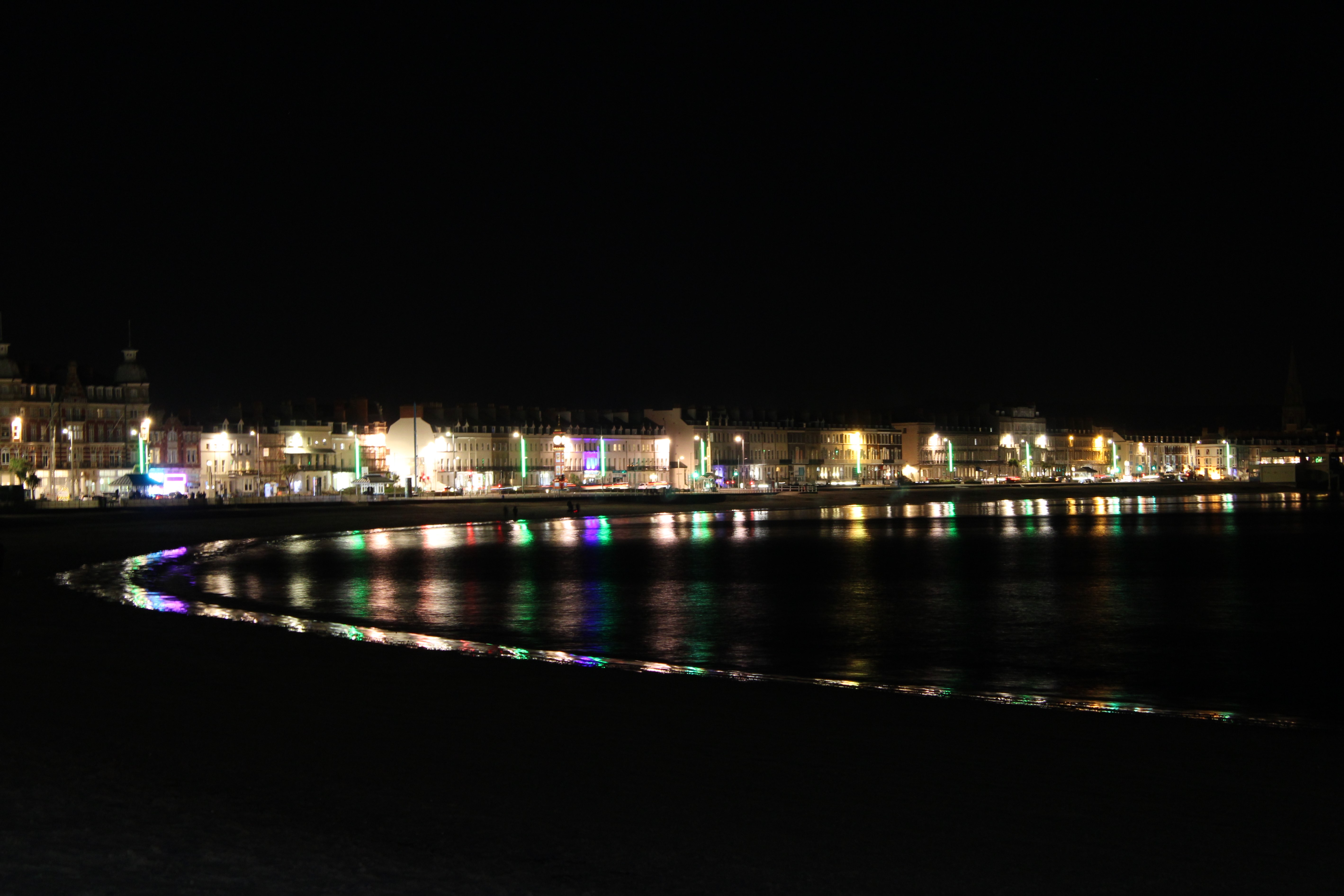Weymouth Promenade Artistic Lighting Dorset Coast Have Your Say