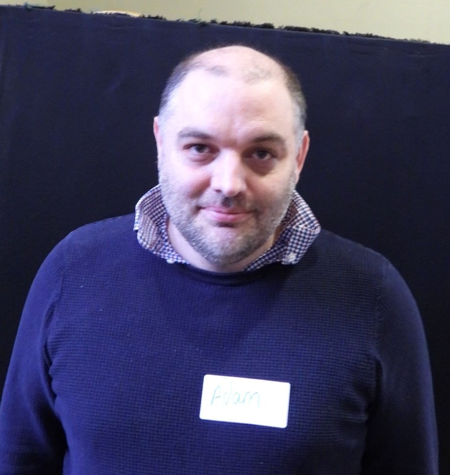 Team member, Adam Wate, from Tredegar