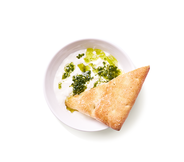 SIDE COEUR DE BURRATA AU PESTO