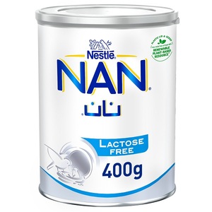 Nestle NAN Lactose Free Formula Fortified With Iron From Birth To 12 Months 400g Nestle NAN Lactose Free Formula Fortified With Iron From Birth To 12 Months 400g