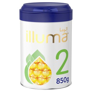 Wyeth Nutrition Illuma HMO Stage 2 Super Premium Follow On Formula Babies Tin For 6-12 Months 850g Wyeth Nutrition Illuma HMO Stage 2 Super Premium Follow On Formula Babies Tin For 6-12 Months 850g