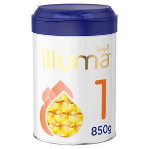 Wyeth Nutrition Illuma HMO Stage 1 Super Premium Starter Infant Formula Babies Tin For 0-6 Months 850g Wyeth Nutrition Illuma HMO Stage 1 Super Premium Starter Infant Formula Babies Tin For 0-6 Months 850g
