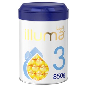 Wyeth Nutrition Illuma HMO Stage 3 Super Premium Milk Powder Toddlers Tin For 1-3 Years 850g Wyeth Nutrition Illuma HMO Stage 3 Super Premium Milk Powder Toddlers Tin For 1-3 Years 850g