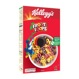 Kellogg's Unicorn Froot Loops Cereal - Artificial Flavors Free, Artificial Colors Free 375g Kellogg's Unicorn Froot Loops Cereal - Artificial Flavors Free, Artificial Colors Free 375g