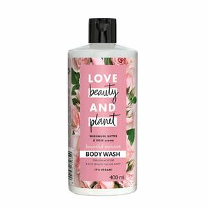 Love Beauty And Planet Shower Gel Bountiful Moisture Murumuru Butter & Rose 400ml Love Beauty And Planet Shower Gel Bountiful Moisture Murumuru Butter & Rose 400ml