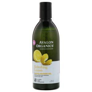 Avalon Organics Refreshing Lemon Bath & Shower Gel For Normal To Dry Skin Vegan Gmo Free Paraben Free Sulfate Free 355ml Avalon Organics Refreshing Lemon Bath & Shower Gel For Normal To Dry Skin Vegan Gmo Free Paraben Free Sulfate Free 355ml