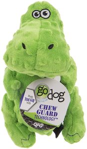 Godog Dinos T-Rex With Chew Guard Technology Durable Plush Squeaker Dog Toy Green Mini 1pc Godog Dinos T-Rex With Chew Guard Technology Durable Plush Squeaker Dog Toy Green Mini 1pc
