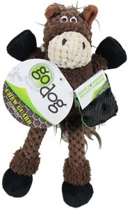 Godog Checkers Skinny Horse With Chew Guard Technology Durable Plush Dog Toy Large 1pc Godog Checkers Skinny Horse With Chew Guard Technology Durable Plush Dog Toy Large 1pc