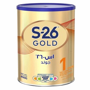 Wyeth Nutrition S26 Pro Gold Stage 1 Premium Starter Infant Formula For 0-6 Months 400g Wyeth Nutrition S26 Pro Gold Stage 1 Premium Starter Infant Formula For 0-6 Months 400g
